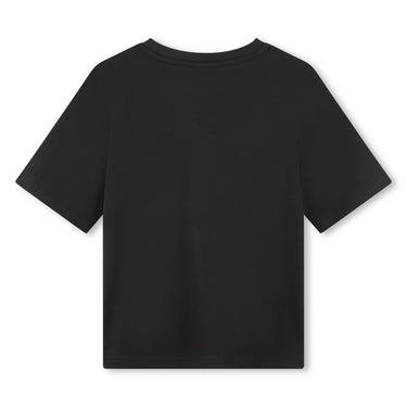 Playera para niño y adolescente HUGO negra